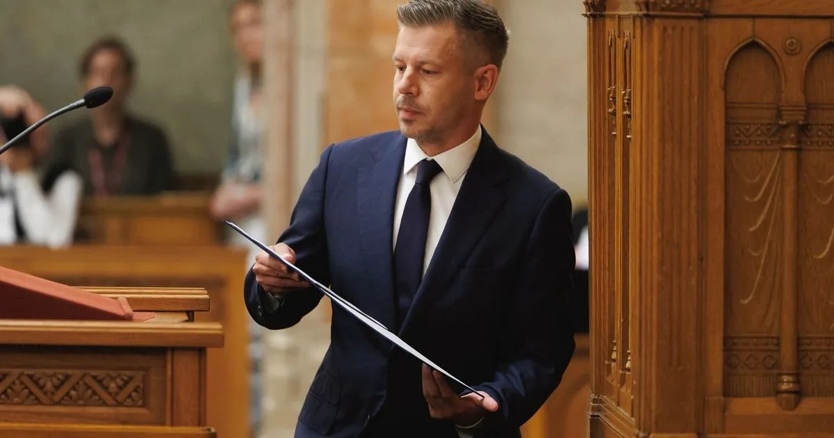 Magyar Péter: nem érdemes felszólalni a parlamentben, csak rajzolgatnak és nevetgélnek
