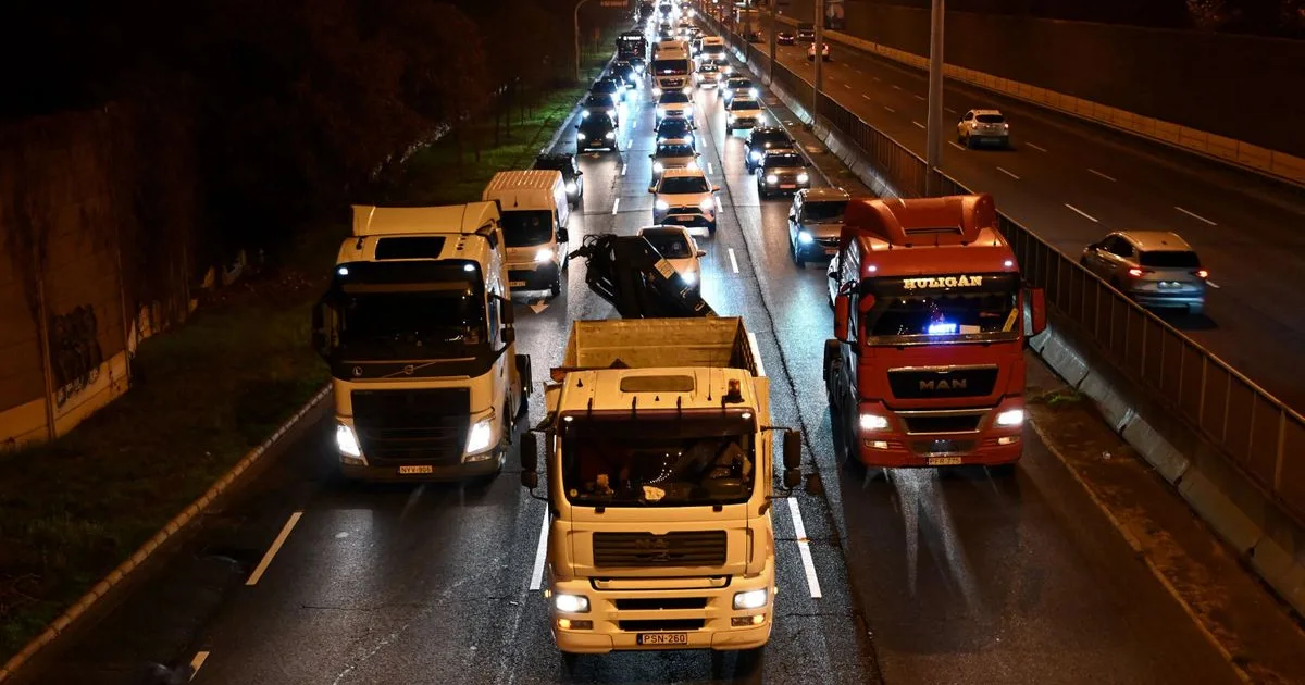 Kamionosok válasza a dízeltámogatásra: „Végtelenül csalódottak vagyunk”