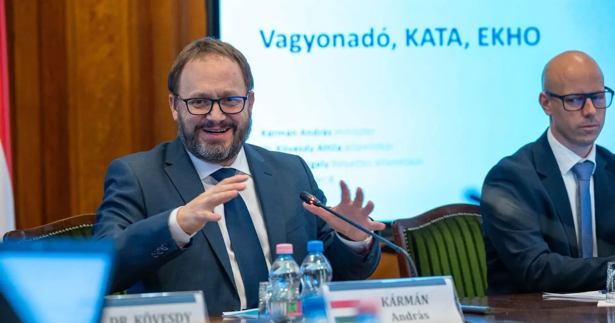 Kármán András fontos részletet tisztázott a vagyonadóról