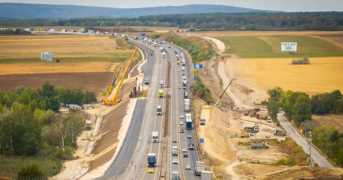 M1-es: hajnaltól új forgalmi rend, ne hajts fel rutinból
